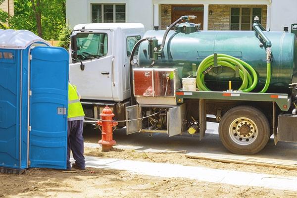 Bedford Porta Potty Rental employees